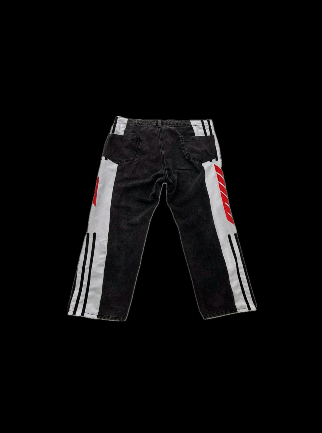 Mw 4 stripe baggy Denim