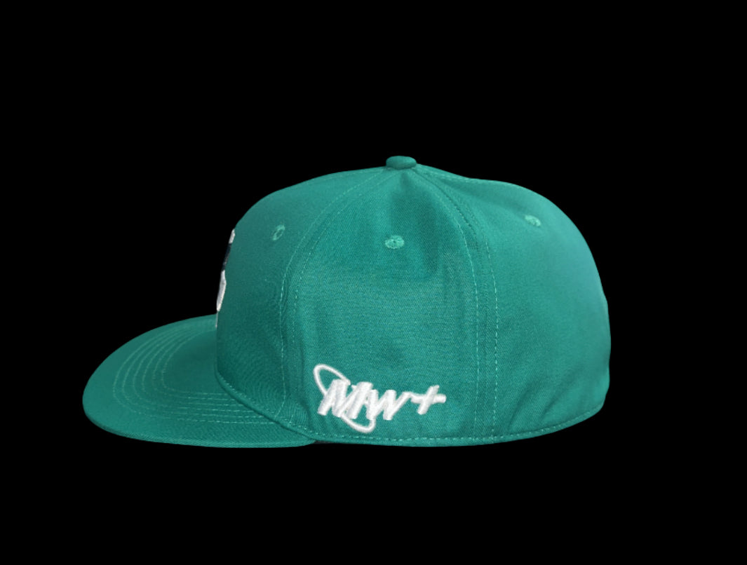 Mw green runner logo fitted