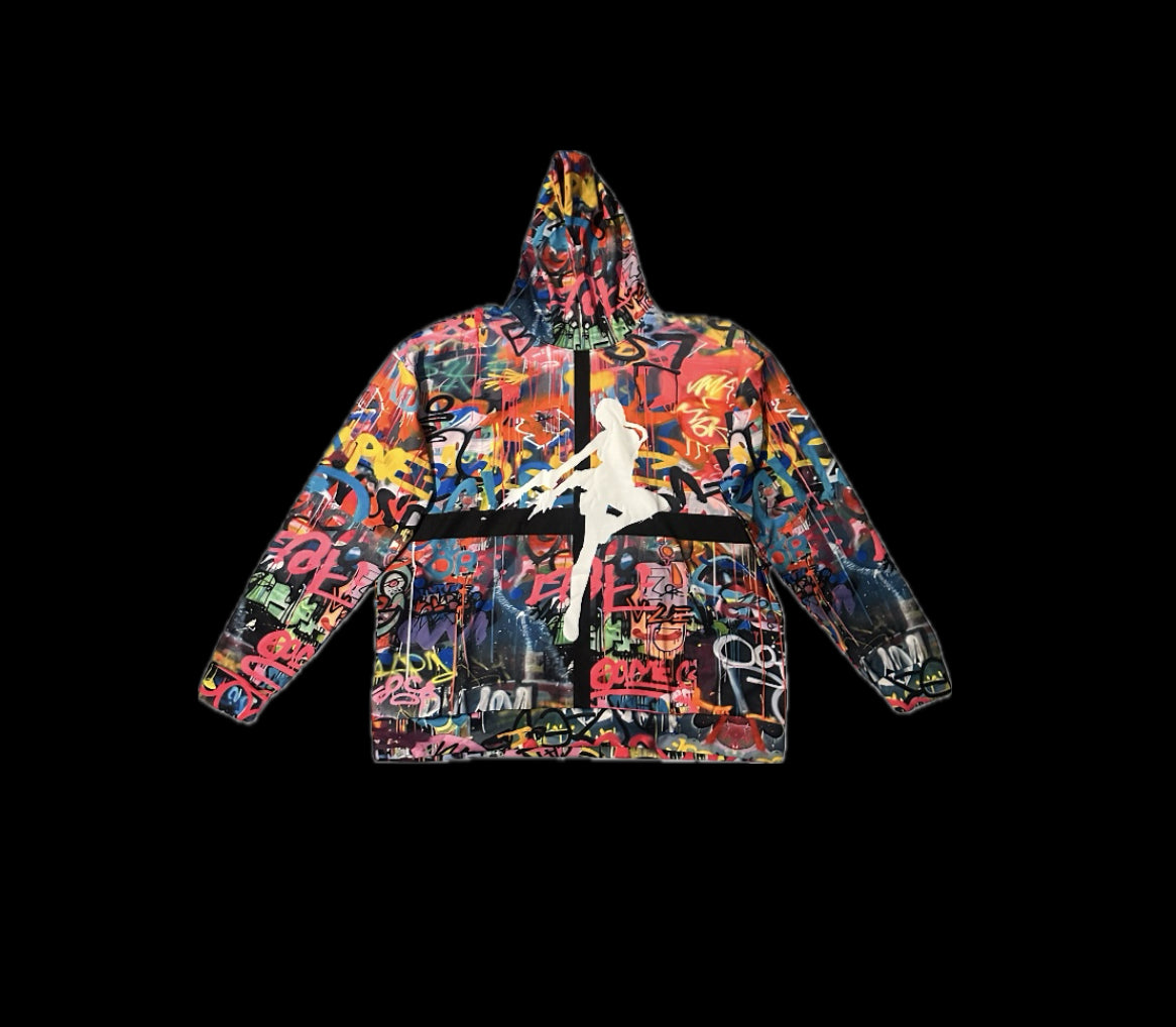 Mw graffiti hoodie